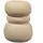 Woood Yvo Beige Tonfaser 37 x 35 x 47 cm