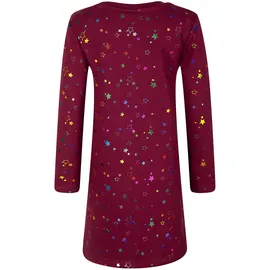 happy girls Strickkleid Mädchen Einhorn rot 104