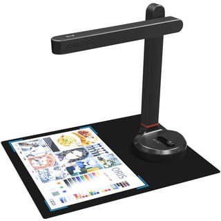 NETUM Dokumentenkamera & Scanner, Buchscanner Capture Größe A4, 8MP USB Dokumentenkamera mit Autofokus, mehrsprachiger OCR, kompatibel mit Windows (SD-2000NC)