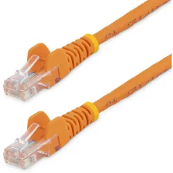 StarTech.com CAT5e Cable - 10 m Orange Ethernet Cable - Snagless - CAT5e Patch C