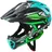 58-61 cm black/lime/turqoise matt