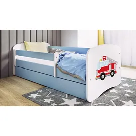 raumhirsch furniture Kinderbett Raumhirsch 80 x 180 cm Holzwerkstoff blau