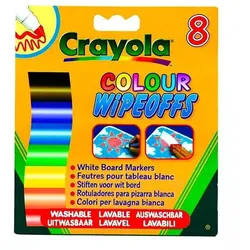 Crayola: 8 abwischbare Whiteboard-Stifte