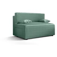 Simkam Furniture Sofa, Türkis, Textil, 131x90x85 cm, Wohnzimmer, Sofas & Couches, Schlafsofas