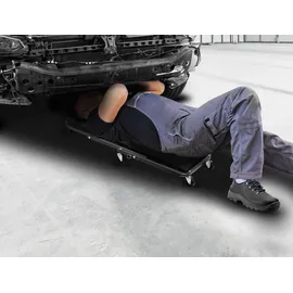 Apa Rollbrett Kunstleder, Stahl 41 cm schwarz