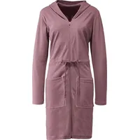 Erwin Müller Damen-Bademantel Limbach mit Kapuze Leichtfrottier mauve |