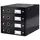 Leitz Schubladenbox Click & Store 28,6 x 28,2 x 35,8 cm 4-tlg. schwarz
