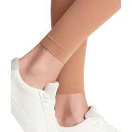 Falke Matt Deluxe Feinstrumpfleggings transparent beige M