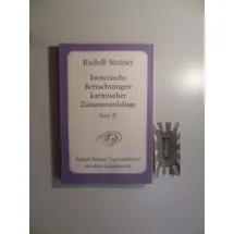 Rudolf Steiner Verlag Esoterische Betrachtungen karmischer Zusammenhänge