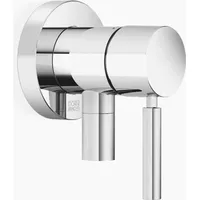 Dornbracht UP-Einhandbatterie mit Abdeckplatte D. 80mm, mit integriertem Brauseanschluss,