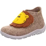 superfit Baby Jungen HAPPY Slipper, Modern, BEIGE/GRAU 4000,