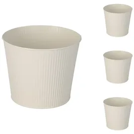 Mojawo Pflanztopf Ø 20 x 18 cm Weiß