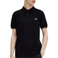 Fred Perry Poloshirt schwarz, schwarz, NOS