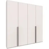 WIMEX Kleiderschrank »Mugano,in 8 Breiten,3 Höhen,2 Tiefen, viele Farben, Made in Germany« in Basic oder Premium Ausstattung, mit langen oder kurzen Griffen aus Metall, mit oder ohne Spiegel, schwarz