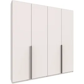 WIMEX Kleiderschrank »Mugano,in 8 Breiten,3 Höhen,2 Tiefen, viele Farben, Made in Germany« in Basic oder Premium Ausstattung, mit langen oder kurzen Griffen aus Metall, mit oder ohne Spiegel, schwarz