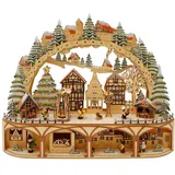 Hti-Living Schwibbogen Weihnachtsmarkt