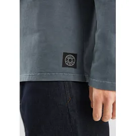 QS Langarmshirt blau XL