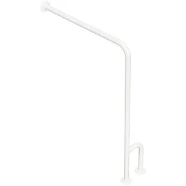 Brillantbad BELP Stützgriff Rechts Eisen Weiß 230x866x840 mm, 120 kg Traglast für Bad & WC >> zum Bohren