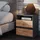 Vicco Nachttisch Monty, 39.6 x 59.1 cm 2er Set
