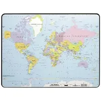 Durable Schreibunterlage mit Weltkarte