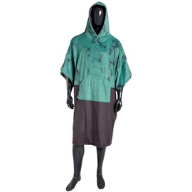 Madness Change Robe Poncho Teal