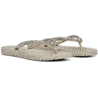 Ilse Jacobsen HORNBÆK | Cheerful03G | Flip Flops with Glitter | Platin | 39 EU - 39 EU