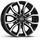 Dezent KC 6,5 x 16 6 x 130 ET62 Schwarz/Poliert