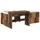 vidaXL Hochbett mit Schreibtisch für Kinder 98,5 x 200 cm Holz braun