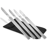 Fußpflege Skalpell Hornhautschaber Set 5-Teiliges Creme-Schaber Profi Set