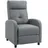 Homcom Relaxsessel Fernsehsessel mit Liegefunktion Leinenoptik 67 x 98 x 87 cm Grau