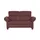 meinSofa Einzelcouch Leder 2-Sitzer Beige