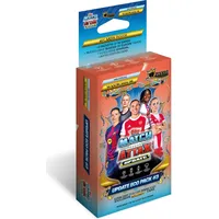 Topps Match Attax 2025/26 - Update Eco Pack - Queens of Europe -enthält 41 Karten, darunter 16 Exklusive „Queens of Europe“-Karten sowie eine „Star Girl“-Limited Edition Karte.
