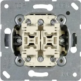 Jung Einsatz Doppel-Wechselschalter LS 990, AS 500, CD 500, LS design, LS plus, FD design, A 500, A plus, A creation, C (509 U)