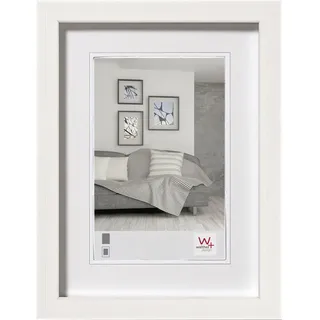 walther + design walther design Bilderrahmen weiss 30 x 40 cm Construction Designrahmen JK040W