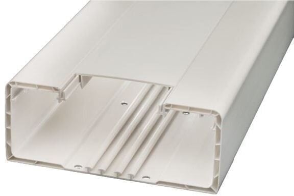 Licatec PVC-Brüstungskanal BR 170x70 PVC reinweiß (RAL 9010) - 2 m...