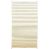 GARDINIA Plissee abdunkelnd, EASYFIX Thermo-Plissee verspannt mit zwei Bedienschienen, Elfenbein, 60 x 130 cm