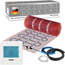 VILSTEIN Elektrische Fußbodenheizung 150W/m2 5m2 - 10m