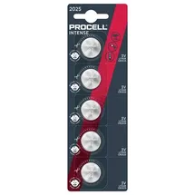 Procell Knopfzelle CR 2025 3V 5 St. Lithium Intense