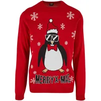 URBAN CLASSICS Christmas Sweatshirt Red M