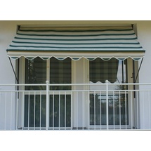 Angerer Klemmmarkise Exklusiv 150 cm beige/dunkelgrün