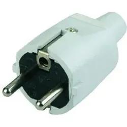 REV Stecker, PVC, grau