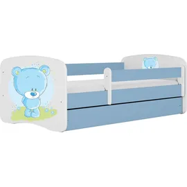 raumhirsch furniture Kinderbett Raumhirsch 80 x 180 cm Holzwerkstoff blau