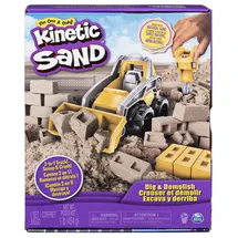 Spin Master Kinetic Sand Baustellen Set Modelliersand 454 g