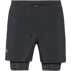 Under Armour Launch 5 2-in-1 Short Herren schwarz