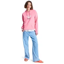 Roxy Surf Stoked Brushed Art Hoodie Plumeria S