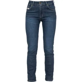 John Doe Jane High Mono Damen Motorradjeans, blau, Größe 25 34