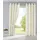 Gardinenbox 2er Set Vorhänge Blickdicht Gardinen Matt Lichtdurchlässig »Palermo« mit Ösen und Raffhalter Dekoschal HxB 145x140 cm Creme,