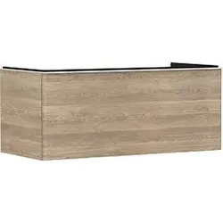 hansgrohe Xelu Q Waschtischunterschrank 54064700 1180x485x550mm, Schubkasten, Eiche Natur, mattweiß