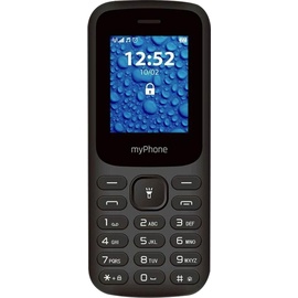 myPhone 2220 Mobiltelefon 1.77\"-Display, 600 mAh, Dual Sim, 2G Schwarz