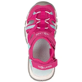 TROLLKIDS Stavanger Bright Pink/Dark Mint 32
